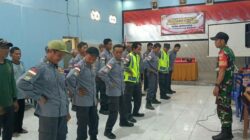 Tingkatkan Kamtibmas, Babinsa Koramil Ngadirojo Bekali Satlinmas dengan Disiplin dan Wawasan Kebangsaan